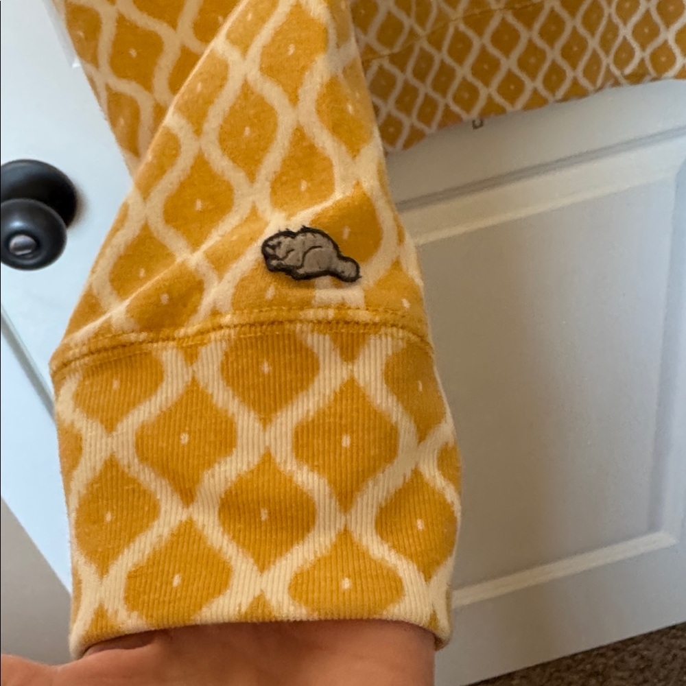 Yellow Patterned  Sweatshirt - Picture 5 of 11